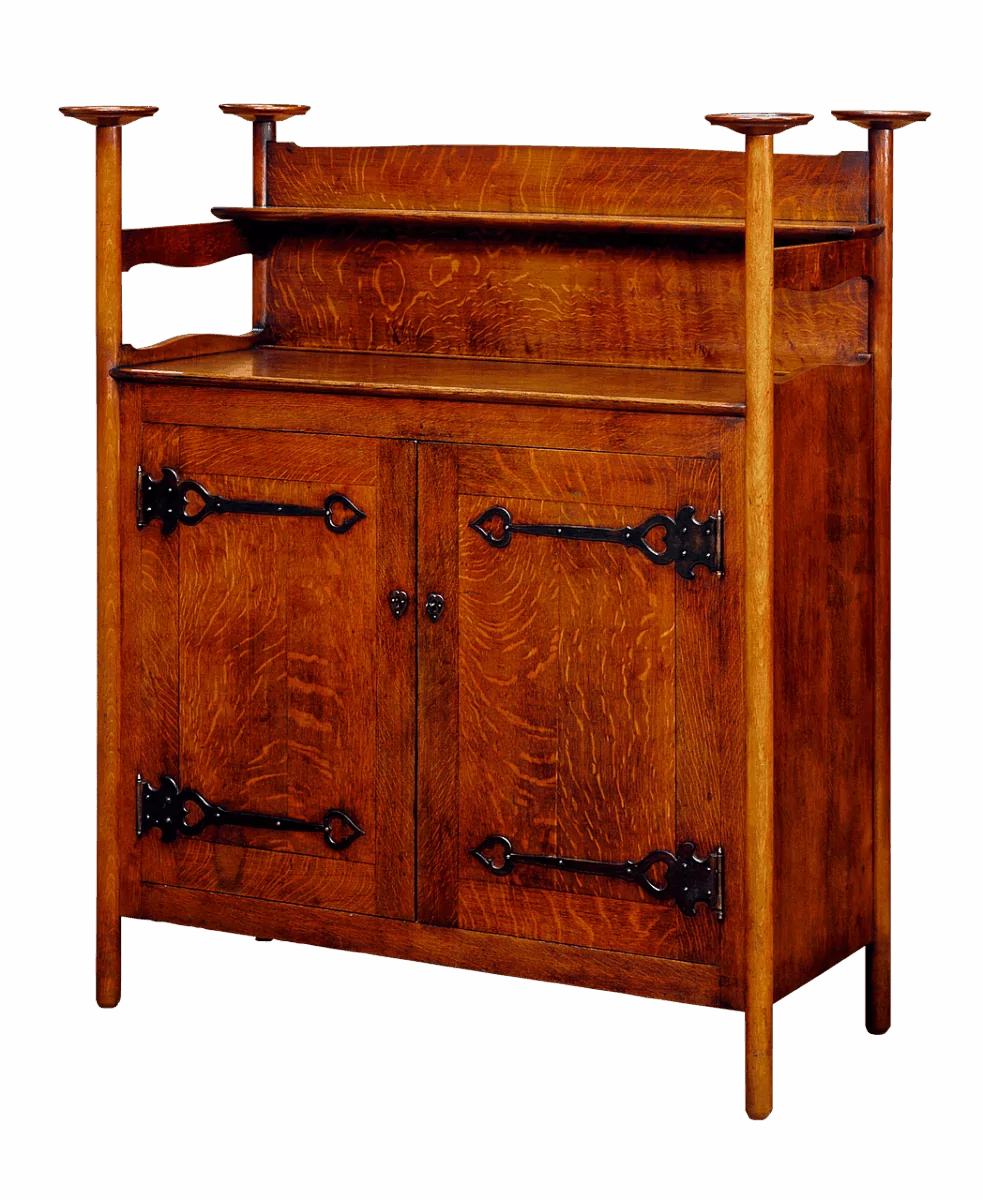 Arts & Crafts Oak Sideboard