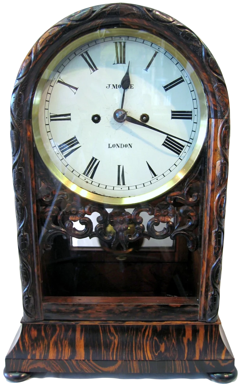 Victorian Coromandel Table Regulator, c. 1850