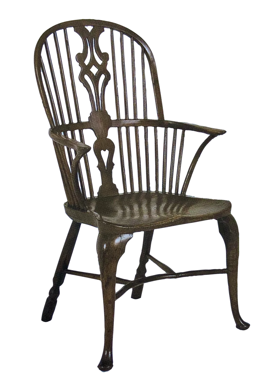 Windsor Chair with Elm Seat, late 18th/early 19th century