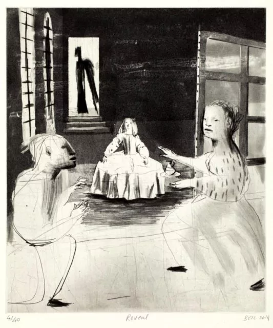 Aquatint by Deborah Bell.