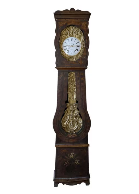 Comtoise clock with its original case intact, early 19th century