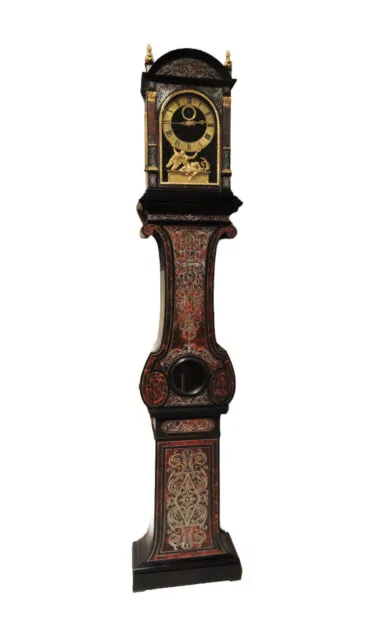French longcase regulator in a marquetry case by André-Charles Boulle (1642-1732