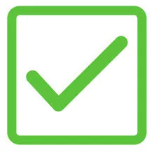 Green tick