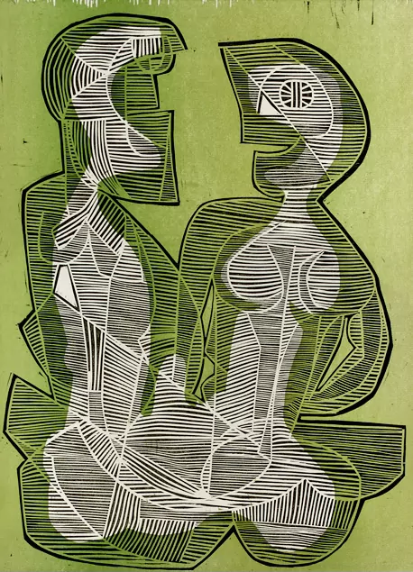 Cecil Skotnes woodcut.