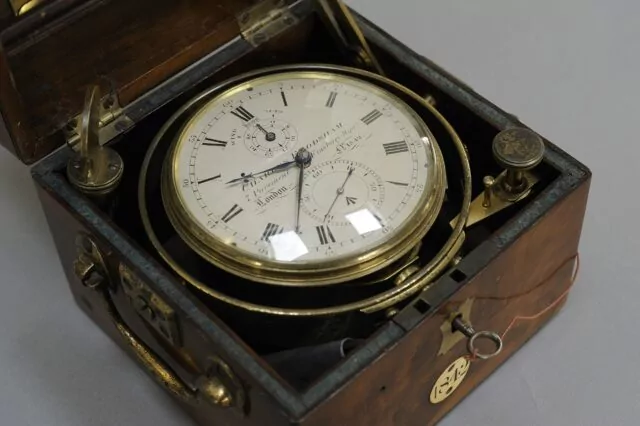 Marine chronometer by Charles Frodsham.