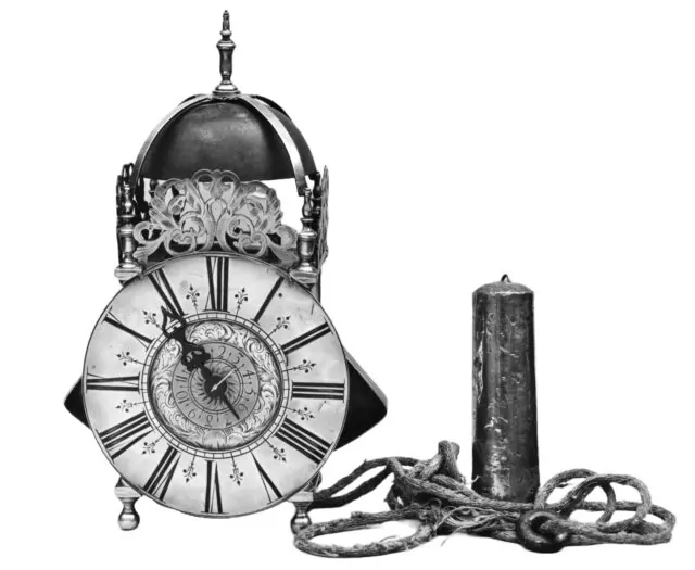 Lantern clock, circa 1685