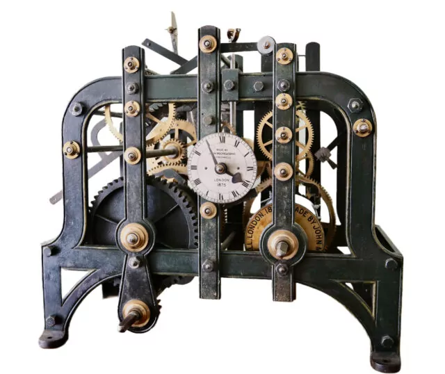 Victorian turret clock, circa 1870