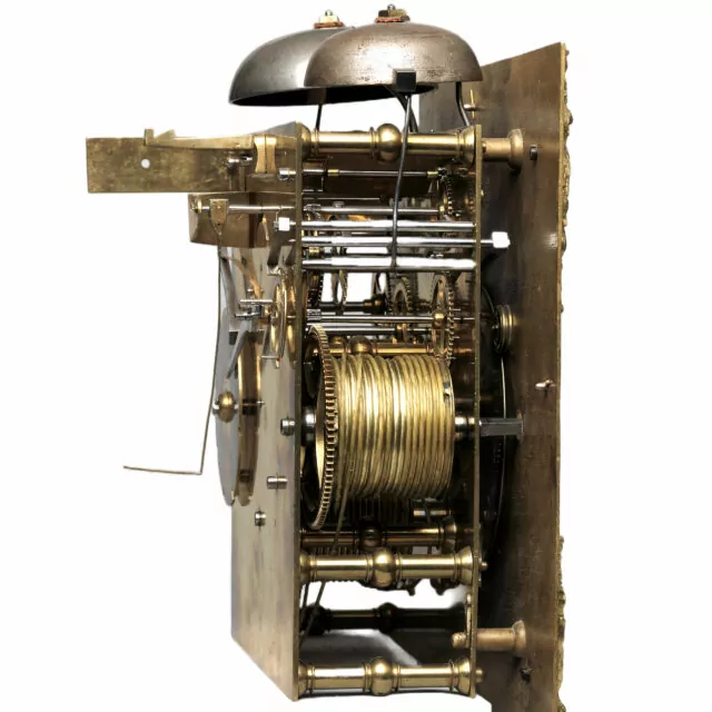 Movement of longcase clock by Joseph Knibb, circa 1680.