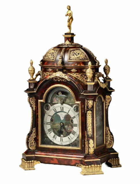 Musical bracket or table clock by Eardley Norton, circa 1790.