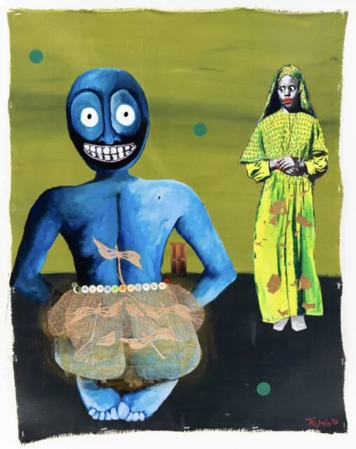 Teresa Kutala Firmino (South African,1993-), UNTITLED, 2023, oil on canvas