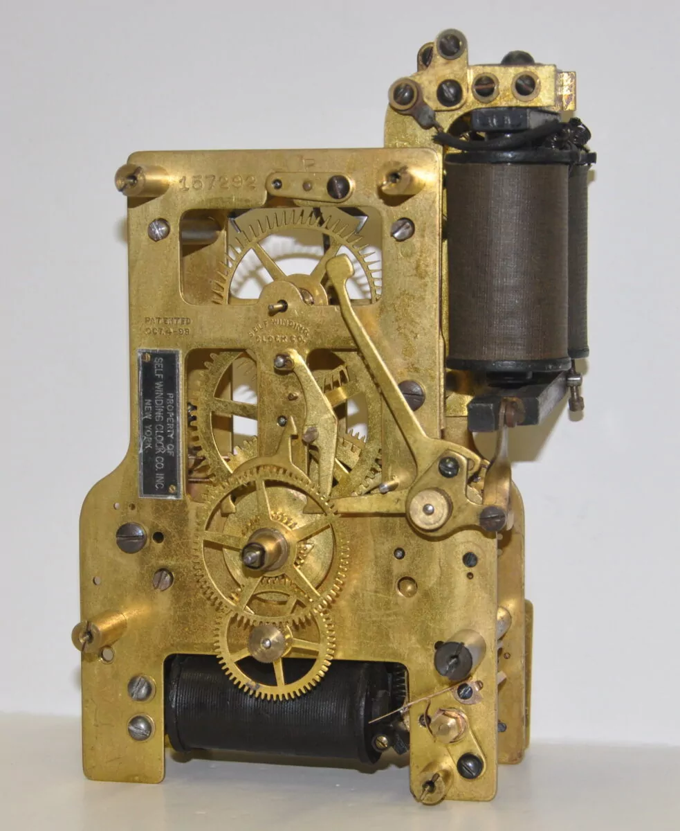 Electric Vibrator Movement, Self Winding Clock Company, New York City, Early 20th Century.