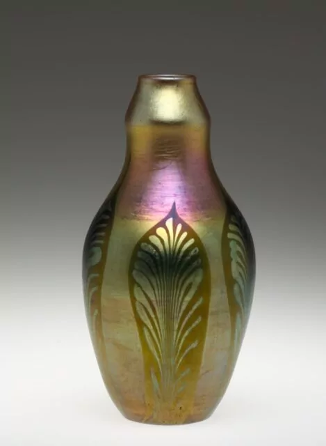 Favrile glass vase, Louis Comfort Tiffany (American, 1848–1933), circa 1900.